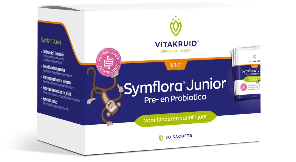 Vitakruid Symflora® Junior Pre- En Probiotica Voor Kinderen (30 zakjes)