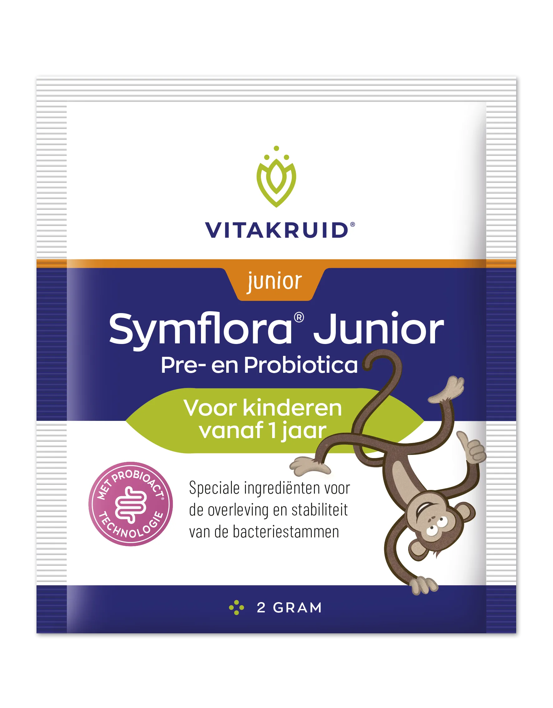 Vitakruid Symflora® Junior Pre- En Probiotica Voor Kinderen (30 zakjes)