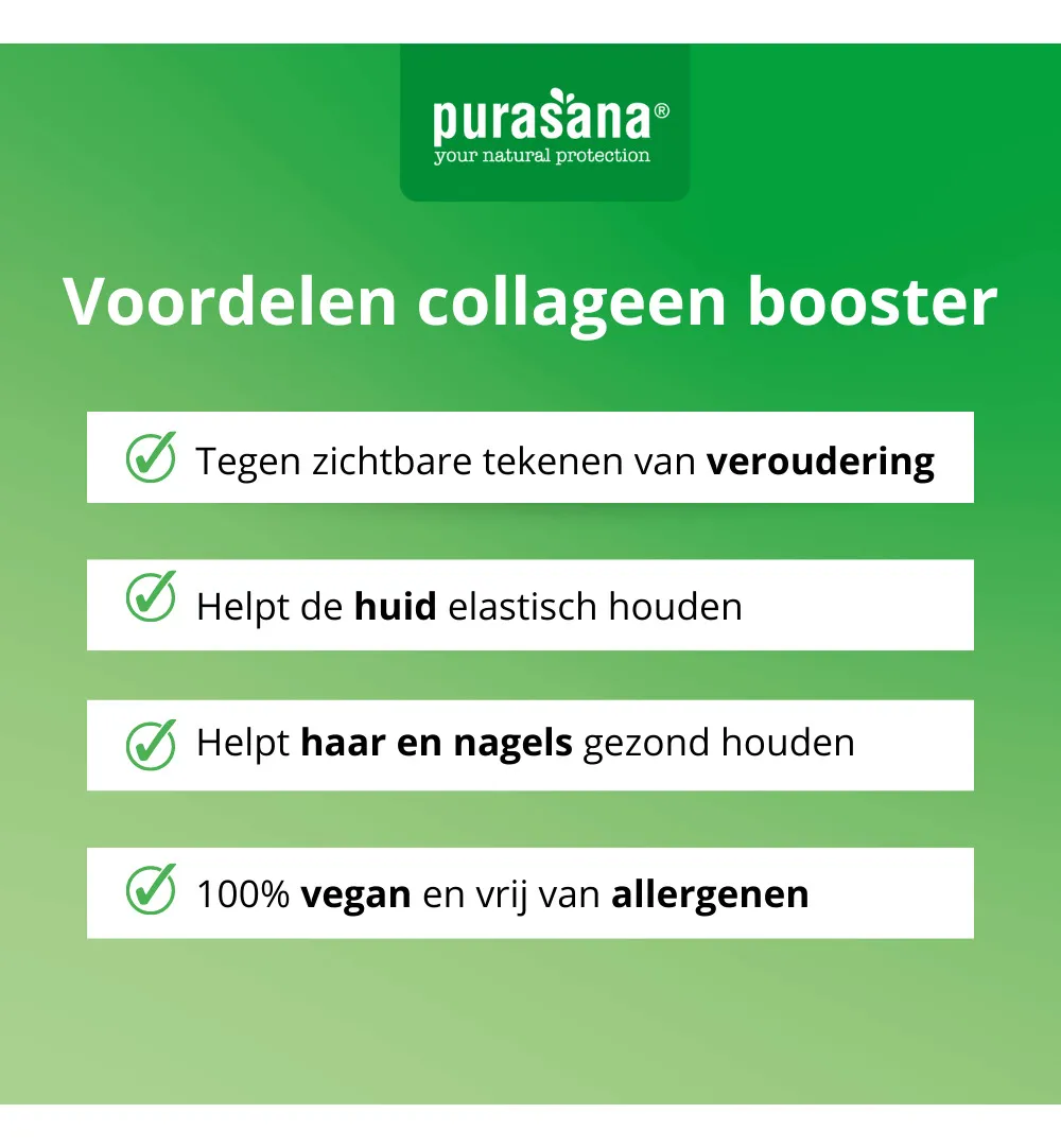 Purasana Feel Beautiful - Vegan Collageen Booster (250 gr) - image 4