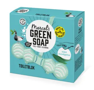 Marcel's Green Soap Toiletblok Munt & Eucalyptus (35 gr)