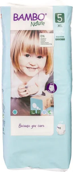 Bambo Nature Luierbroekjes 5 Junior (38 stuks)