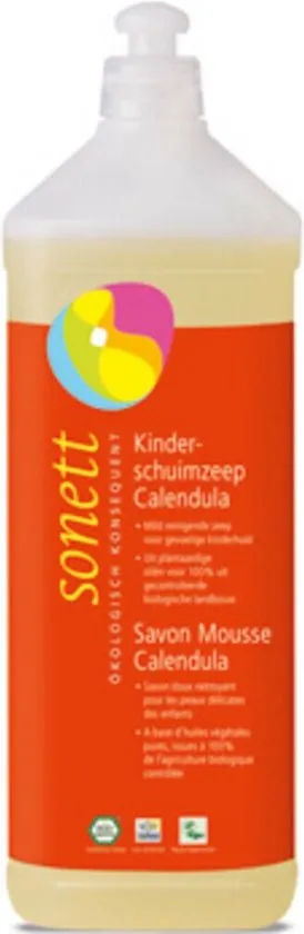 Sonett Schuimzeep Kids Calendula (1000 ml)