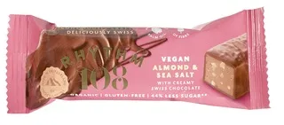 Rhythm 108 Vegan Chocoladebar Amandel Zeezout (33 gr)