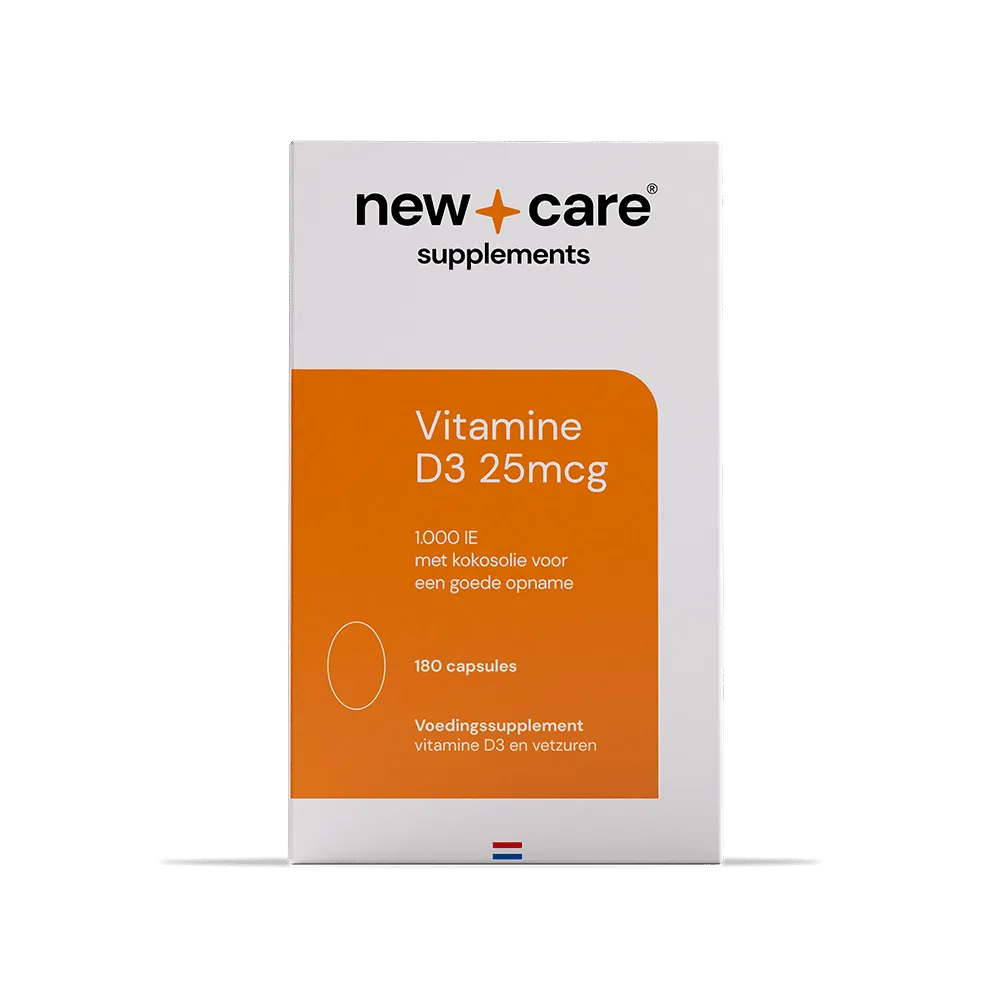 New Care D3 25mcg (180 capsules)