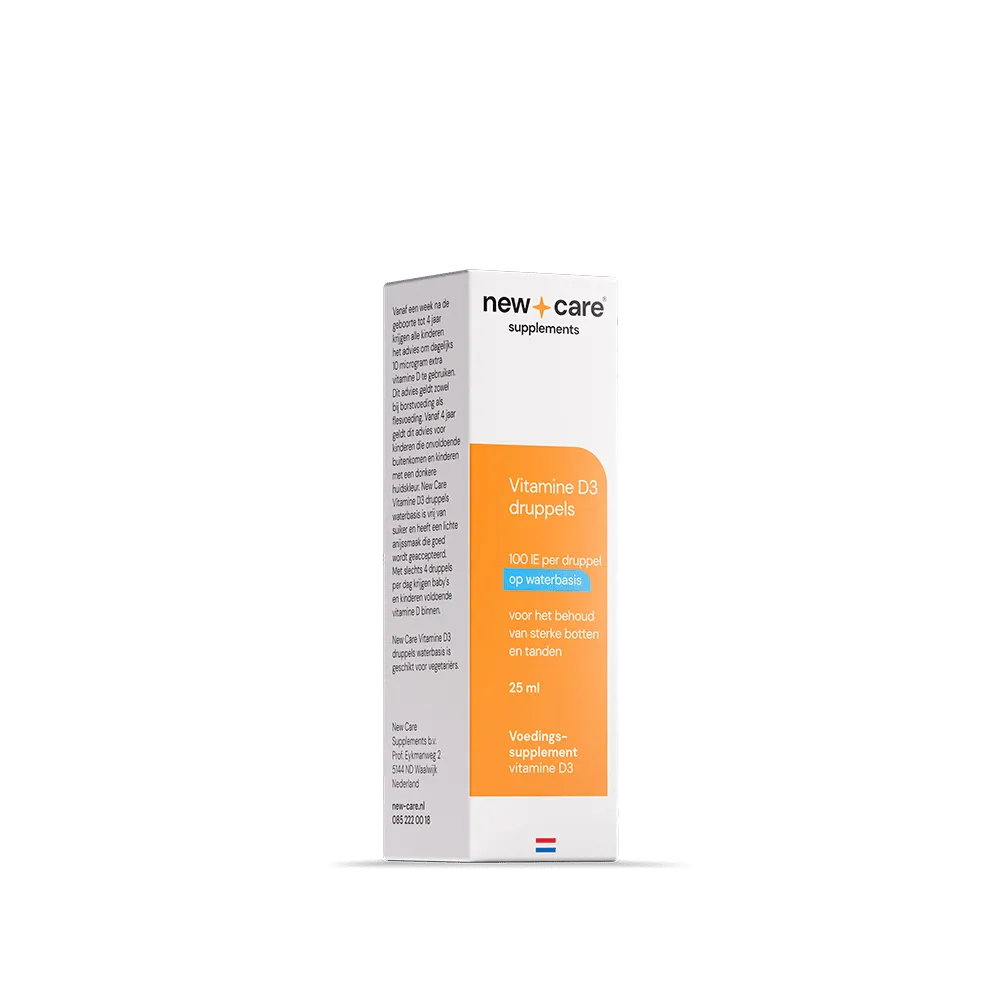 New Care D3 druppels waterbasis (25 ml) - image 3