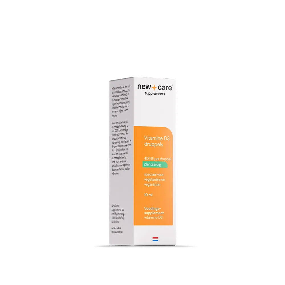 New Care D3 10mcg plantaardig (10 ml)