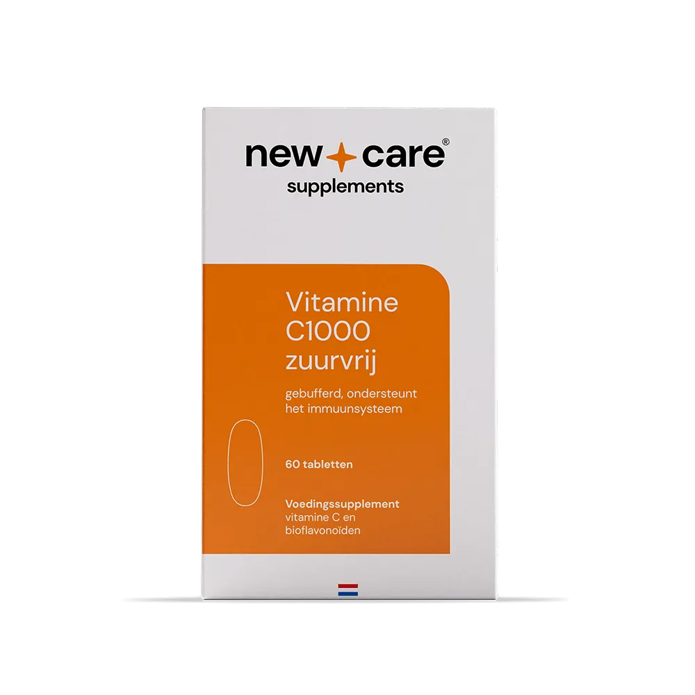 New Care Zuurvrije C1000 (60 tabletten)