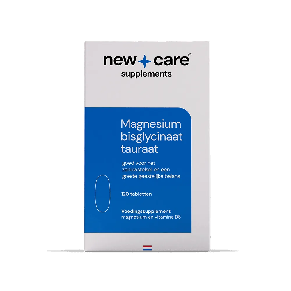 New Care Magnesium bisglycinaat tauraat (120  tabletten)