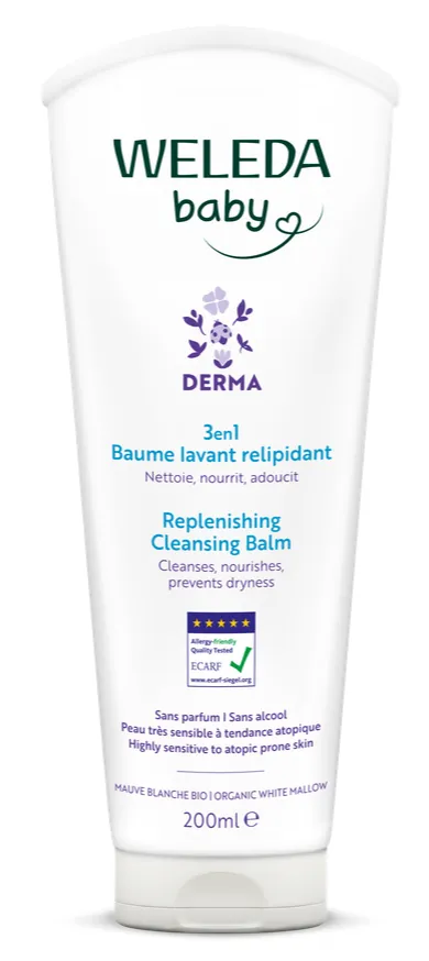 WELEDA Baby Derma 3 in 1 Reinigingsbalsem (200 ml)