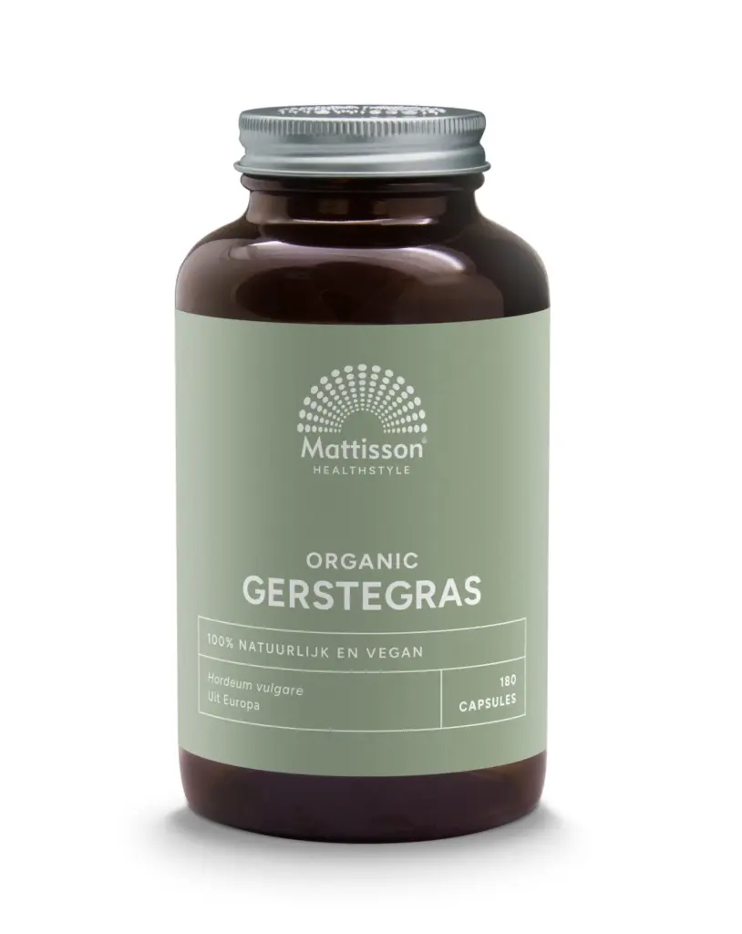 Mattisson Organic Gerstegras 400Mg (180 capsules)