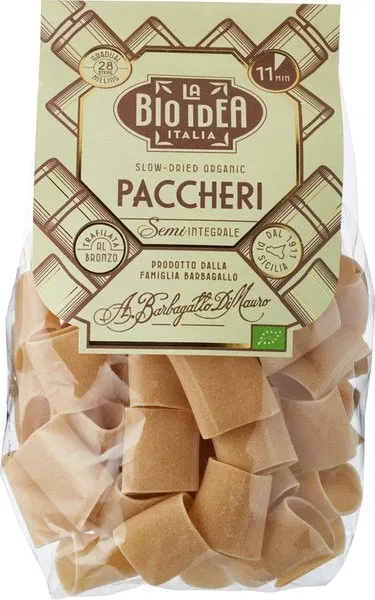 La Bio Idea Super Premium Pasta - Paccheri (375 gr)