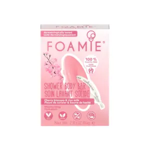 Foamie Shower Body Bar Cherry Kiss (80 gr)