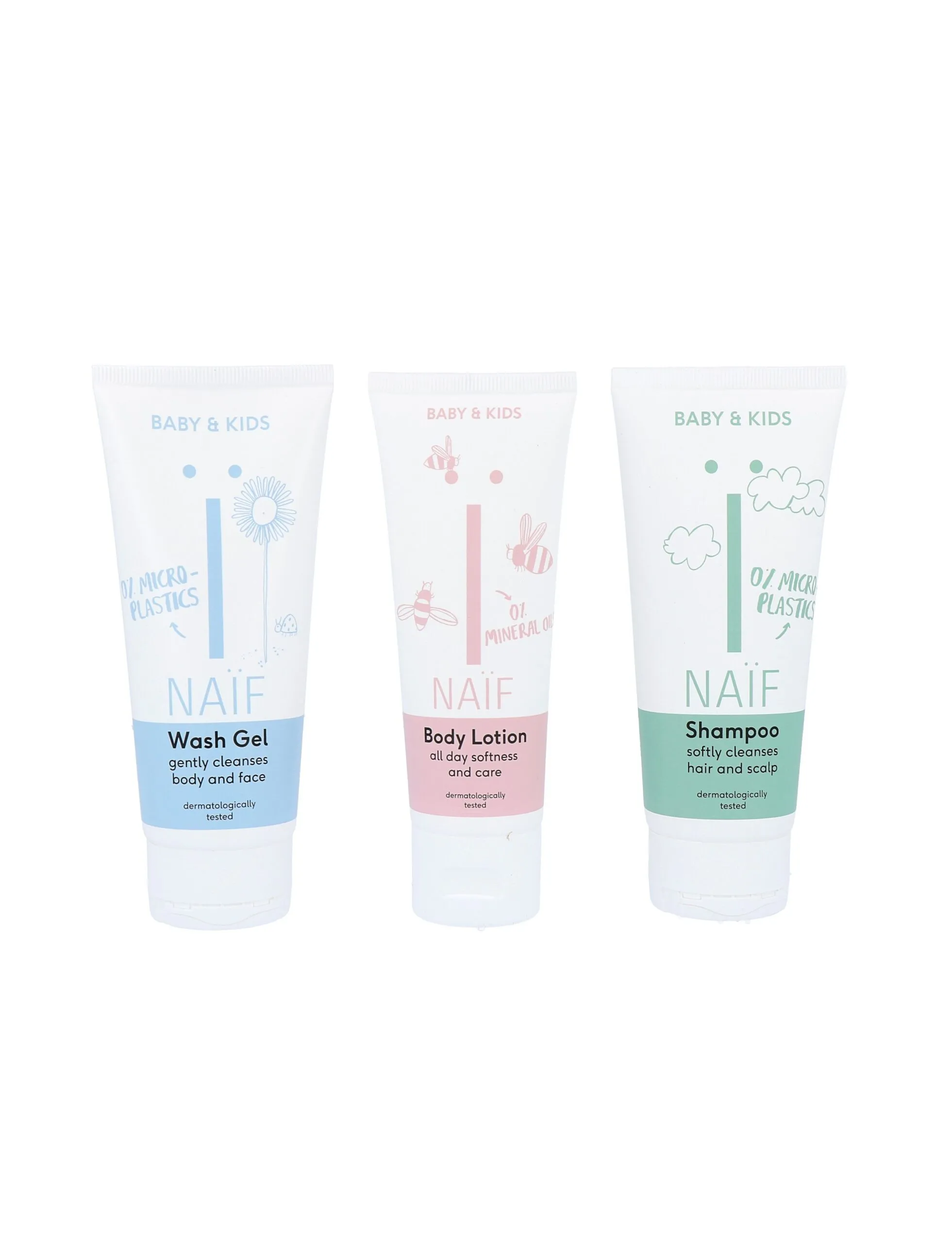Naïf Baby & Kids Tiny Bubbles Giftset (1 set)