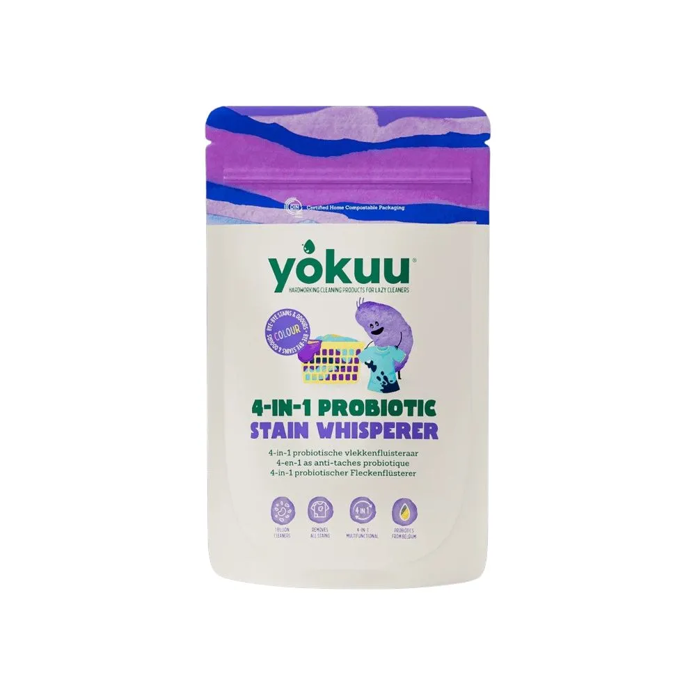 Yokuu 4 in 1 Probiotische Vlekkenfluisteraar voor Gekleurde Was (390 gr)