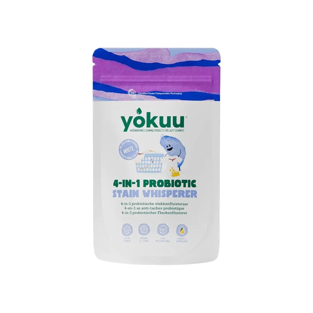 Yokuu 4 in 1 Probiotische Vlekkenfluisteraar voor Witte Was (390 gr)