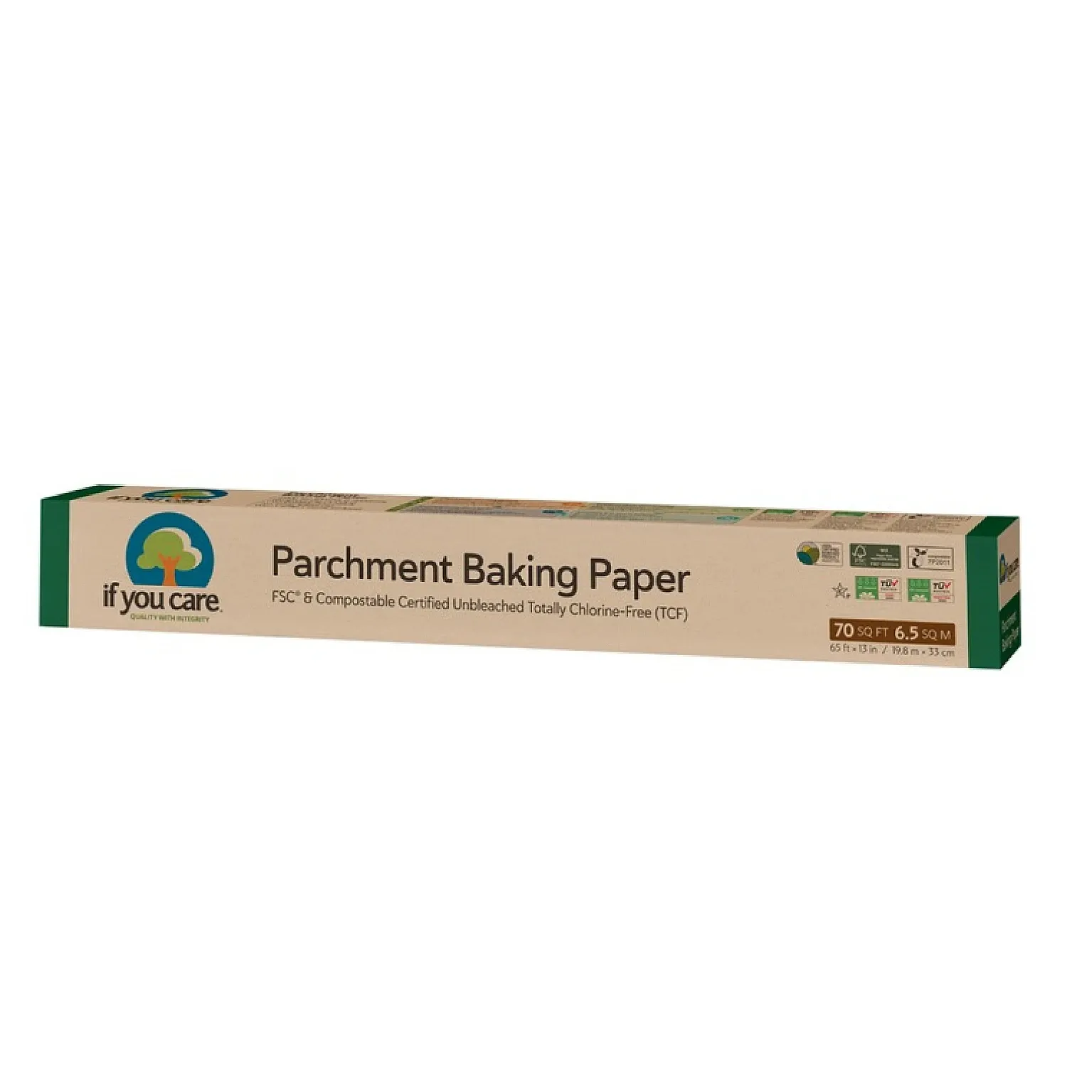 If You Care Bakpapier 20 meter (1 rol)