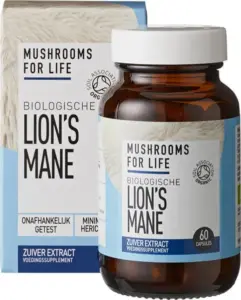 Mushrooms For Life Lion'S Mane Capsules (60 stuks)