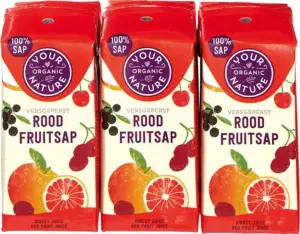 Your Organic Nature Rood-Fruitsap (1200 ml)
