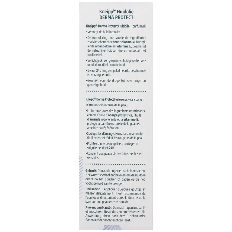 Kneipp Body Oil Derma Protect (Met Pompje) (100 ml) - image 3