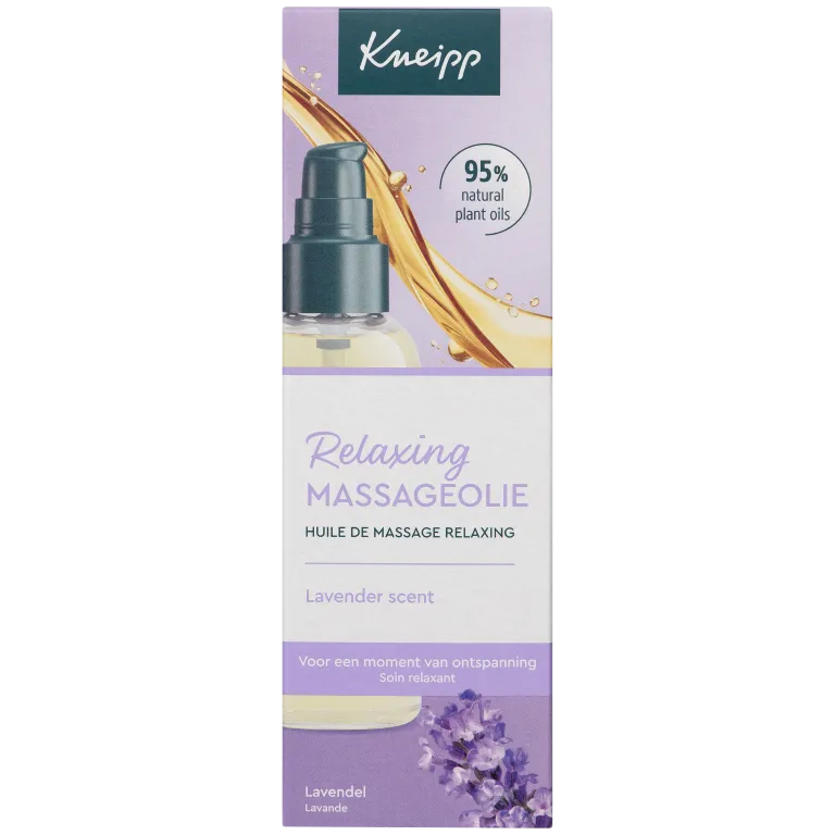 Kneipp Massageolie Relaxing (Met Pompje) (100 ml) - image 3