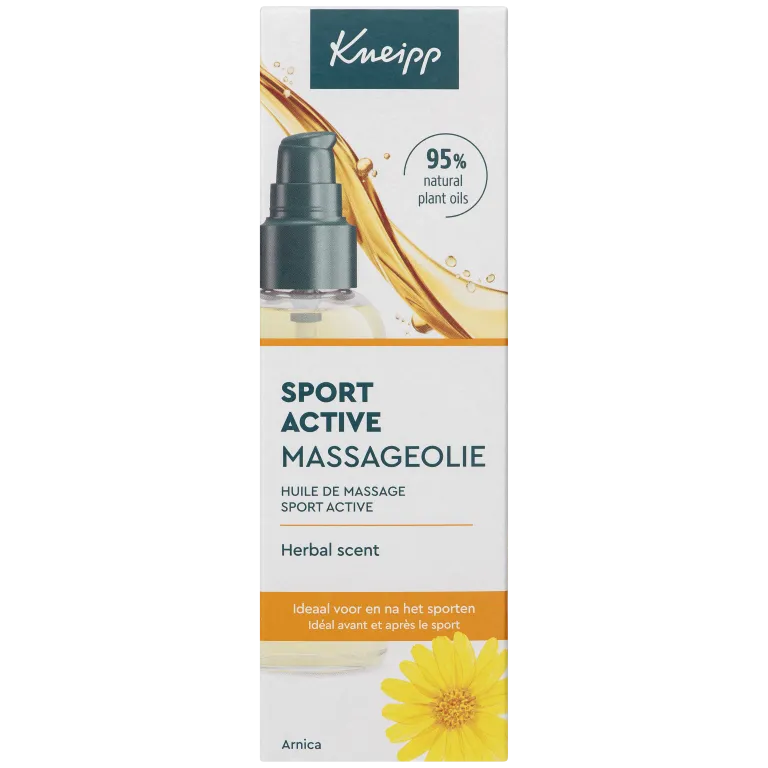 Kneipp Massageolie Sport Active (Met Pompje (100 ml) - image 3