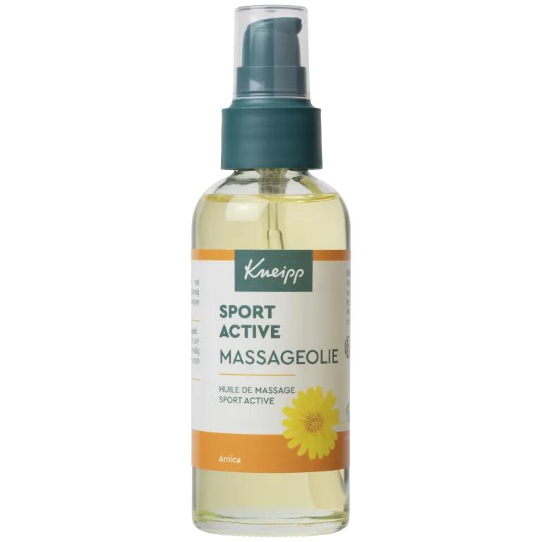 Kneipp Massageolie Sport Active (Met Pompje (100 ml)