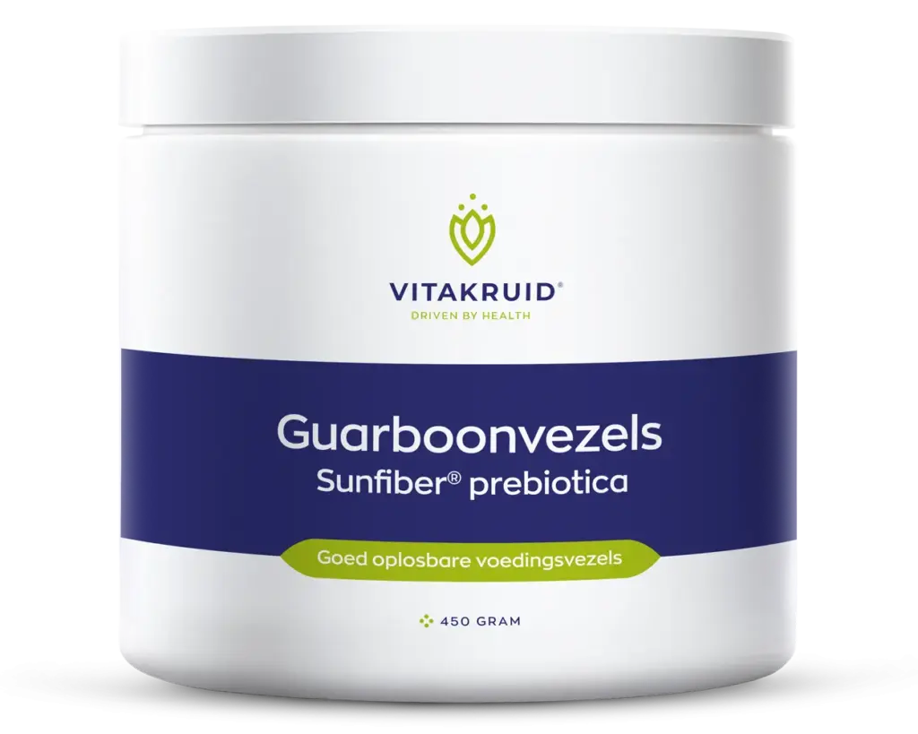 Vitakruid Sunfiber Guarboonvezel Prebiotica  (450 gr)
