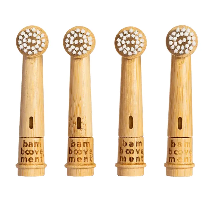Bamboovement Brush Heads (4 stuks)