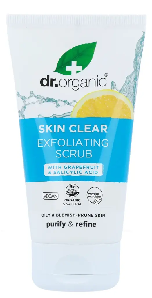 Dr Organic Skin Clear Exfoliating Scrub (150 ml)