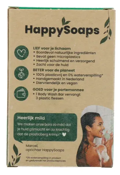 Happysoaps Aloë Vera Body Wash Mild (70 gr) - image 3