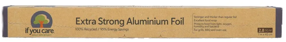 If You Care Extra Sterk Aluminium Folie (1 stuk)