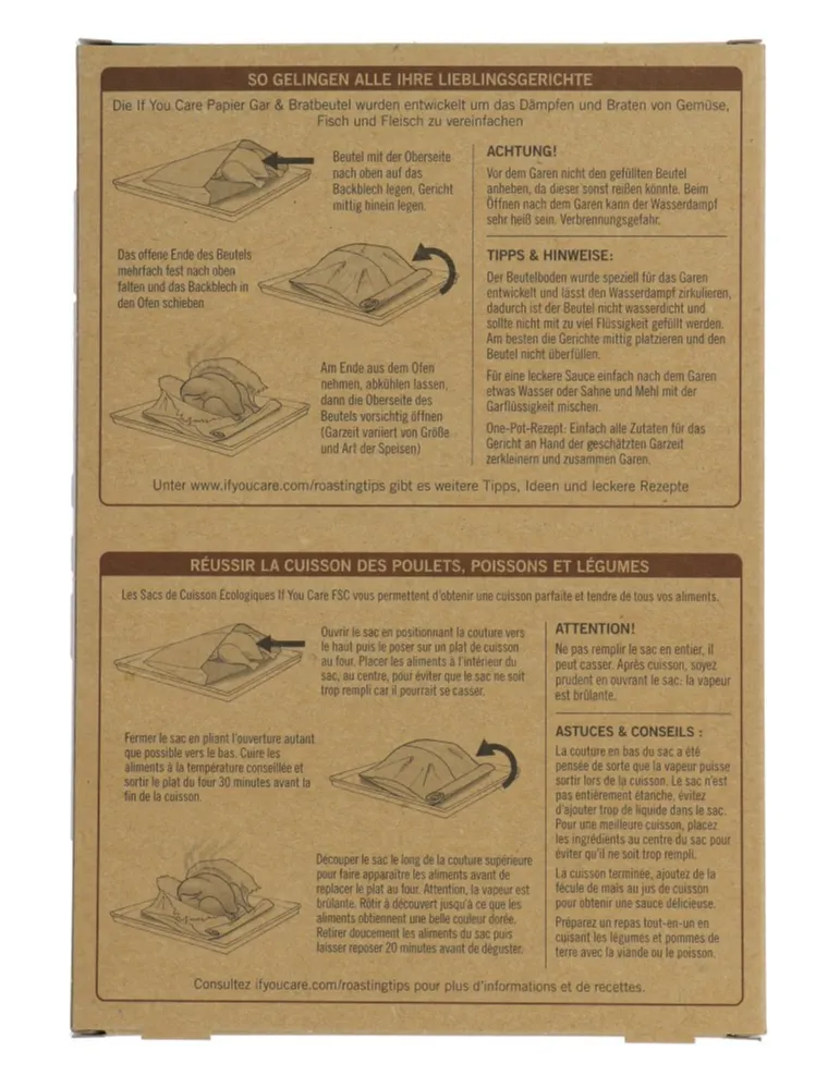 If You Care Braadzak Papier M (6 stuks) - image 2