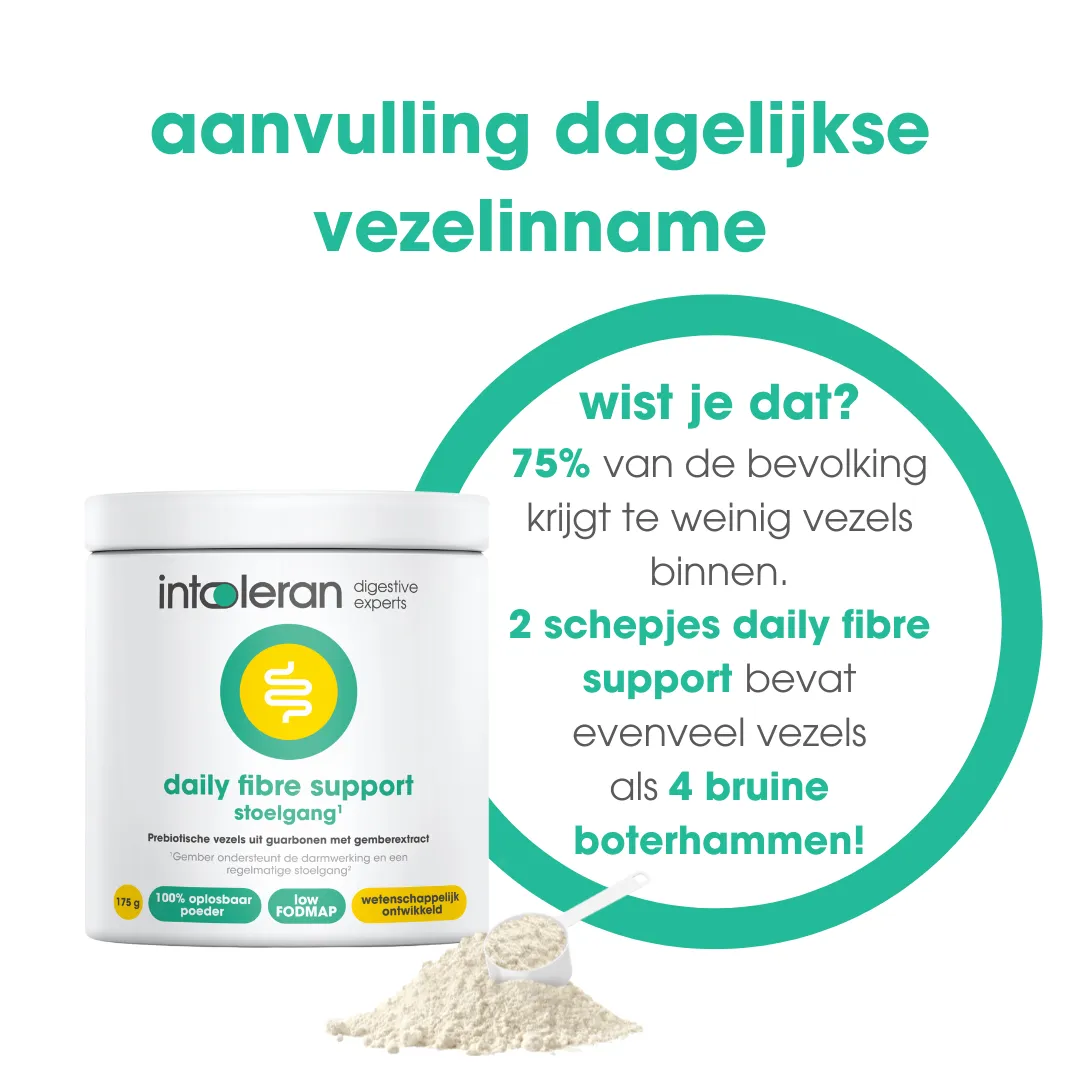 Intoleran Fibre Support Stoelgang Poeder (175 gr) - image 3