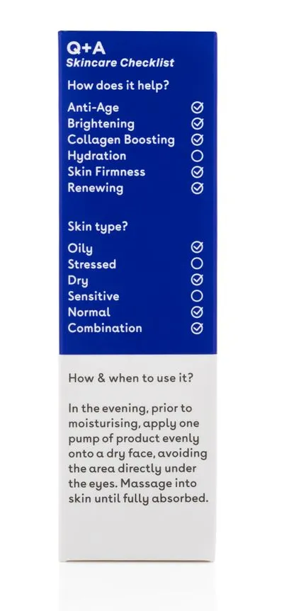 Q+A Retinol Facial Serum (30 ml)