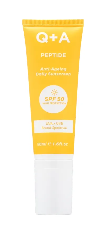 Q+A Zonnebrandcrème Peptide SPF (50 ml) - image 2