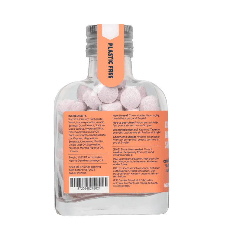 Smyle Toothpaste Tablets Salty Fresh (65 tabletten) - image 3