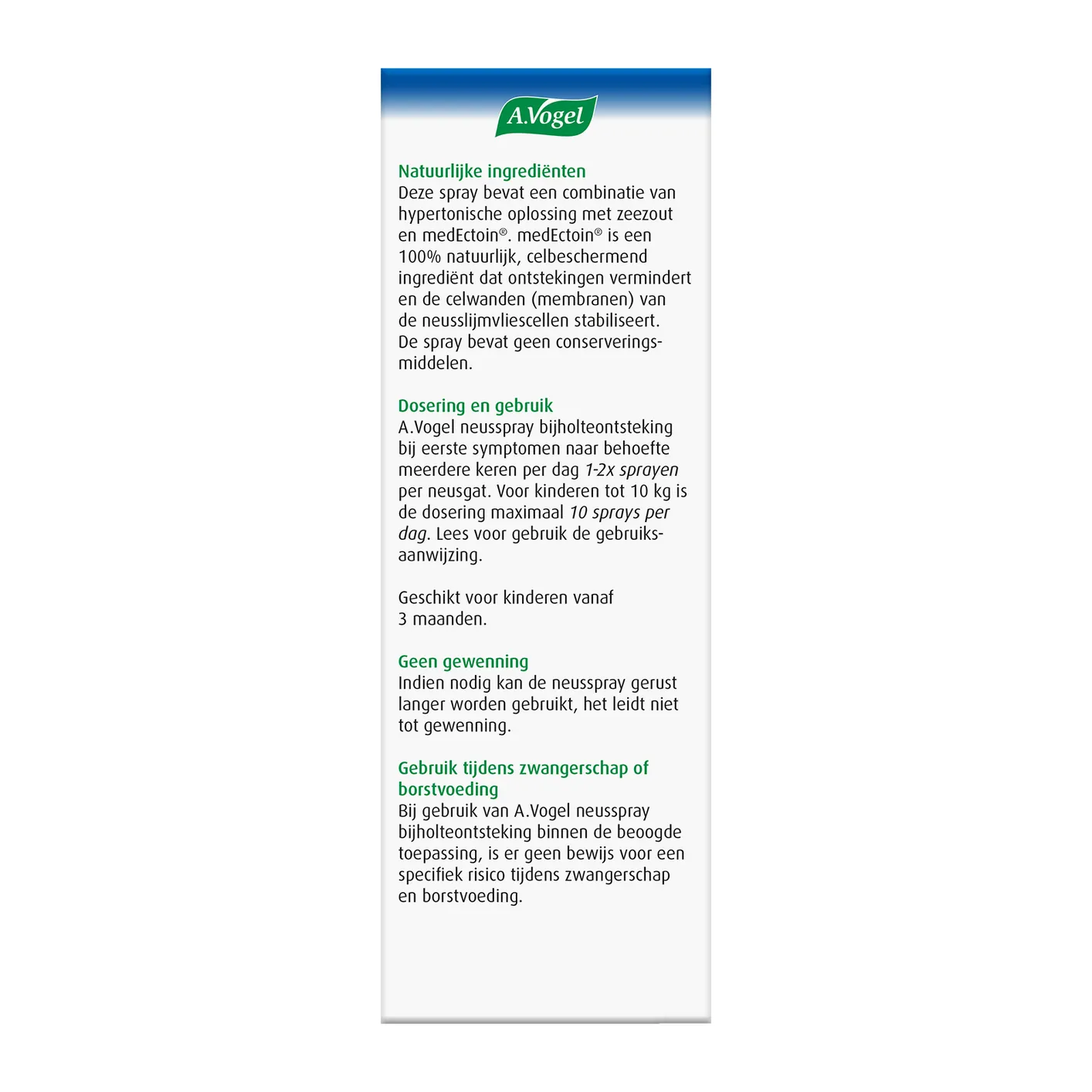 A.Vogel Neusspray Bijholteontsteking (20 ml) - image 6