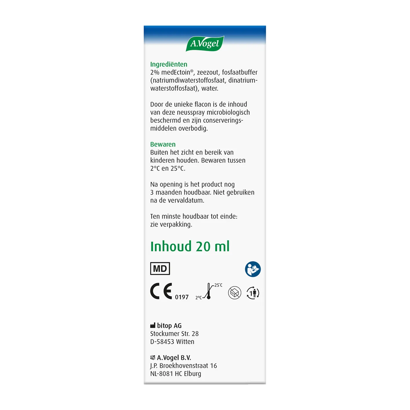 A.Vogel Neusspray Bijholteontsteking (20 ml) - image 4