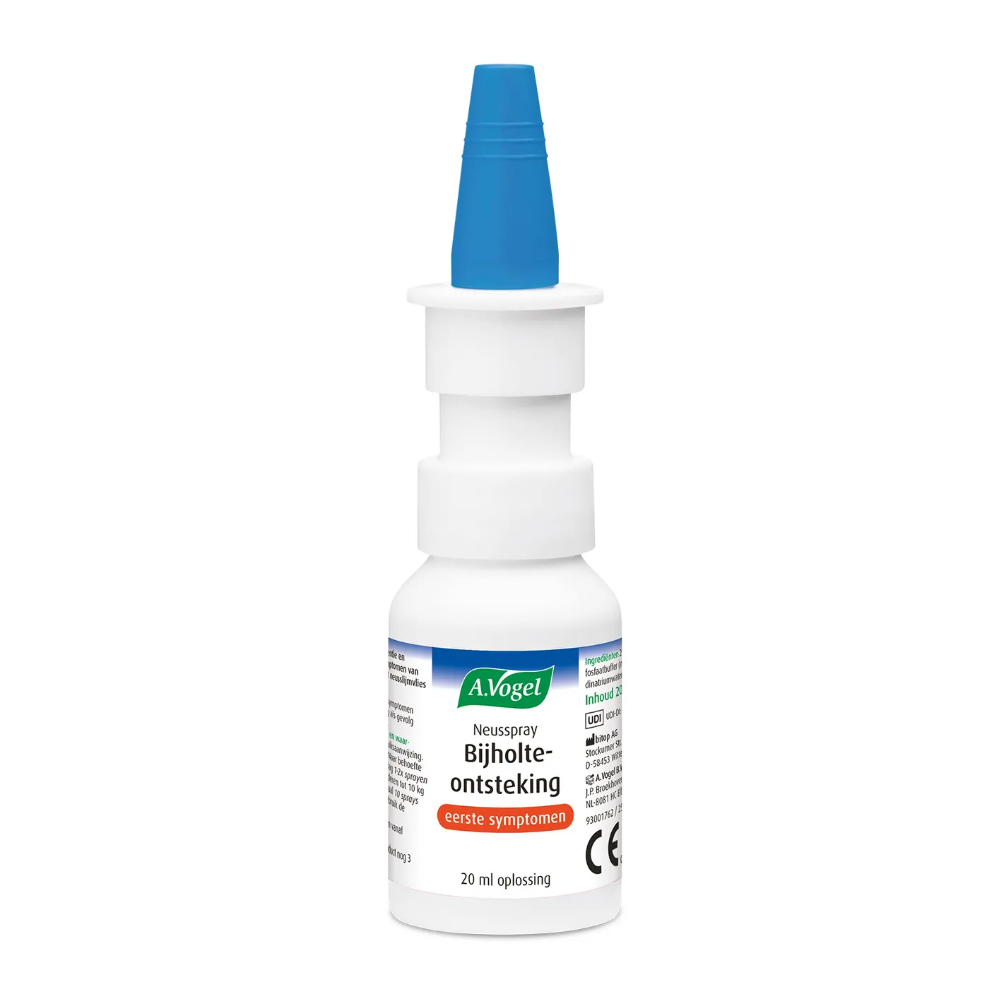 A.Vogel Neusspray Bijholteontsteking (20 ml)