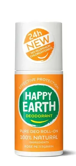 Happy Earth Pure Deoroller Rose (75 ml)