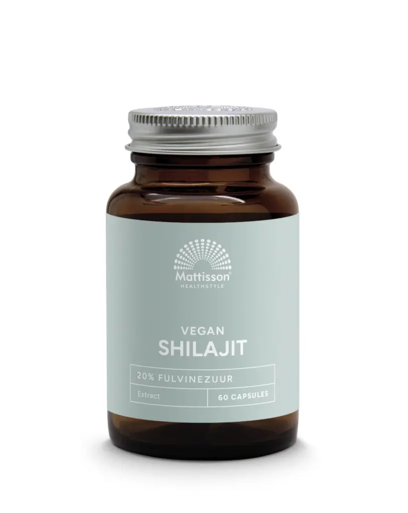 Mattisson Vegan Shilajit 400 Mg (60 capsules)
