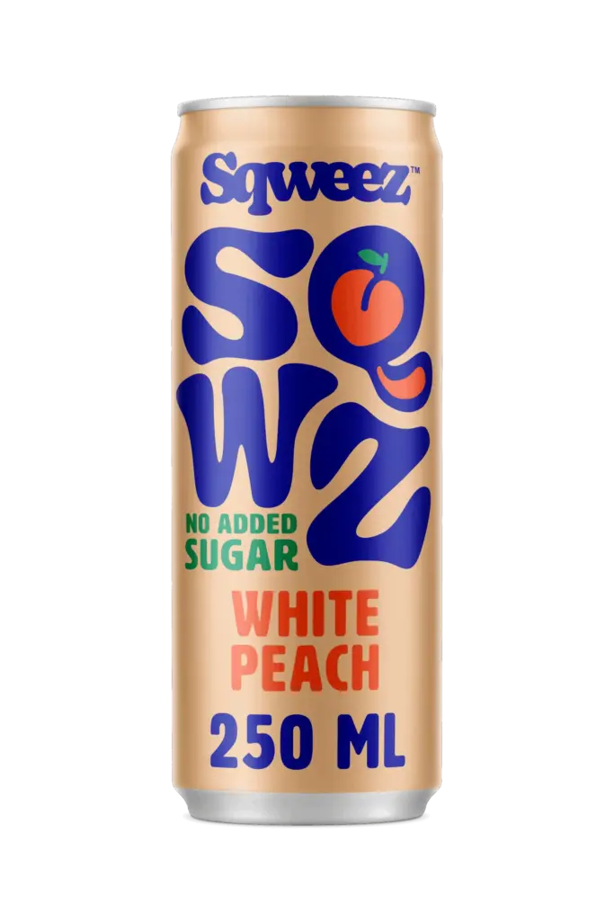 Sqweez White Peach Bio (250 ml)
