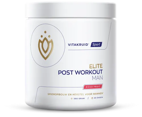 Vitakruid Elite Post Workout Man Bcaa 4:1:1 & Elektrolyten (360 gr)