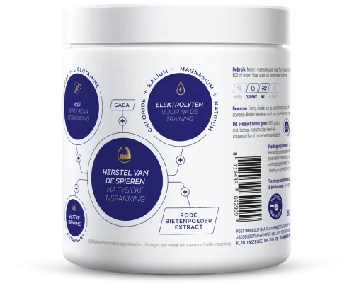 Vitakruid Elite Post Workout Man Bcaa 4:1:1 & Elektrolyten (360 gr)