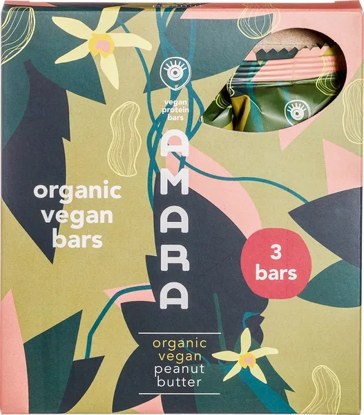 AMARA Dadelreep Peanutbutter (120 gr)