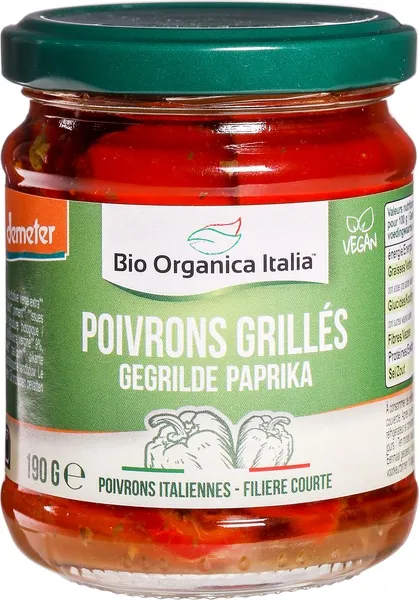 Bio Organica Italia Paprika Gegrild (190 gr)