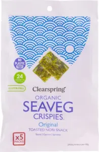 Clearspring Seaveg-Crispies Orginal Multipack (20 gr)