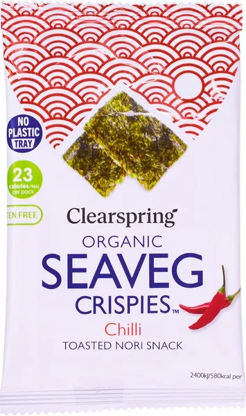 Clearspring Seaveg-Crispies Chili (4 gr)