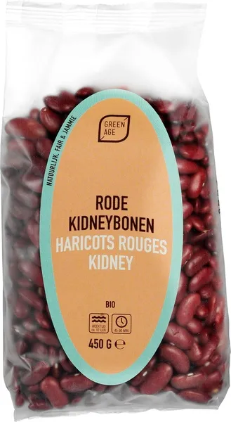 GreenAge Rode-Kidneybonen (450 gr)