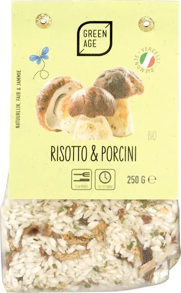 GreenAge Risotto Porcini (250 gr)